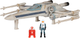 Игровая коллекционная фигурка Star Wars Medium Vehicle Транспорт и фигурка X-Wing (Blue 1) + Antoc Merric & R2-R9 12.5 см (SWJ0025) - изображение 1