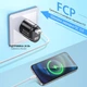 Зарядное устройство PD 20 Вт + QC3.0 USB сетевой адаптер для телефона с функцией быстрой зарядки USLION UD7506 Black - изображение 5