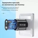 Зарядное устройство PD 20 Вт + QC3.0 USB сетевой адаптер для телефона с функцией быстрой зарядки USLION UD7506 Black - изображение 6