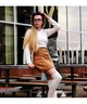 Теплі гольфи вище коліна Witern від MK SOCKS (36-39) Білий GZ-1002 - зображення 4