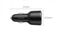 Автомобільний зарядний пристрій UGREEN CD239 69W 2xUSB Type-C PD + USB-A Fast Car Charger Black (20467) - зображення 2