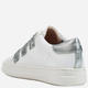 Sneakersy damskie do kostki Geox D15FEC085EW-C0007 39 25.4 cm Biały/Srebrny (8050036011985) - obraz 2