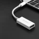 Переходник UGREEN MM130 USB-C to DisplayPort Adapter (White) (40372) - изображение 2