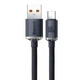 Кабель Baseus Crystal Shine Series Fast Charging cabel USB to Type-C 100W 1.2m (CAJY000401) Black - изображение 1