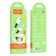 Кабель HOCO X82 Silicone Charging Data cable for Type-C (1 m) 2 A White - изображение 2
