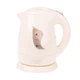 Электрочайник Adler AD 08 Beige 1 л пластиковый корпус Бежевый - изображение 1