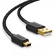 Кабель UGREEN US132 USB 2.0 A Male to Mini 5Pin Male 1m Black (10355) - изображение 1