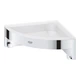 Полка настенная GROHE QuickFix Start Cube 41106000 160мм угловая прямоугольная металл хром CV035416 - изображение 3
