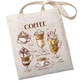 Екошопер BookOpt But first Coffee бежевий (BK4067) - изображение 1