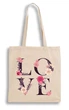 Екошопер Bookopt ВК4072 LOVE (квіти), бежевий - изображение 2