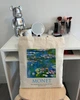 Екошопер Bookopt MONET - Водяні лілії. Бежевій (ВК4063) - зображення 5