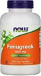 Экстракт пажитника Now Foods Fenugreek 500 мг 250 капсул в упаковке (ARE-574347) - изображение 1
