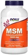 Метилсульфонилметан Now Foods MSM 1000 мг 240 вег капсул в упаковке (ARE-574251) - изображение 1
