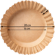 Zestaw papieru do pieczenia w frytkownicy Berdsen 20 cm 50 szt (ZES5903890627072) - obraz 2