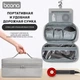 Сумка BOONA для хранения фена или стайлера Dyson DY29 серая - изображение 3