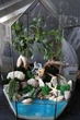 Флорариум с водоемом и деревьями Сицилия 55см х 30см - изображение 3