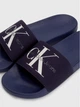 Тапочки Calvin Klein Slide Monogram Co Blue CKM306 46 - изображение 5