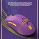 Игровая беспроводная мышка VGN F1 Pro Max JOJO Edition Jotaro Kujo (55g) Фиолетовая - изображение 2
