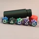 Настольная игра гонги "Gonggi" с утяжелителем черный футляр с красной кришкой - изображение 9
