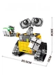 Конструктор Воллі інтерактивний робот Wall-E супер іграшка для дітей збірна модель дитячий мультфільм WALL E роботизований колекційний набір для хлопчиків та дівчаток що розвиває різнокольоровий оригінальний подарунок дитині 687 деталей OnePro 68358 - зображення 6