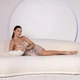 Жіноча нічна сорочка Caroline вуз/брет C-2552 5XL - зображення 3