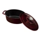 Каструля чавунна 30 см 4,65 л Berlinger Haus Metallic Line Burgundy Edition (BH-6499) - зображення 4