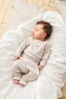 Детский комплект (боди + штаны) MagBaby Natural 68 см Светло-бежевый - изображение 2