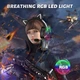 Игровые наушники Onikuma K9X Pro с кошачьими ушками, LED-подсветкой и микрофоном Наушники для стриминга - изображение 9