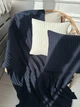 Плед вязаный ПРОВАНС Cotton синий, 120х200см 039530 - изображение 6