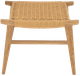 Табурет HOMLA NOVUM Натуральний 52 x 34 x 42 см (5906496739545) - зображення 1