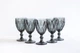 Набор бокалов для вина Glassware 6шт Подарочные цветные стеклянные фужеры для коктейлей 300мл Серый - изображение 3