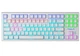 Клавиатура игровая механическая Aula Mechanical F-3032 White keycaps + 21 Yellow keys KRGD Brown - изображение 1