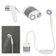 Душ портативний кемпінговий USB Travel shower на акумуляторі білий з синім (RZN-23096179) - изображение 7