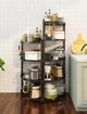 Полка-стеллаж угловая складная 51*35*120см Home M50285 - изображение 2