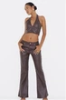 Джинси PrettyLittleThing CNJ9761 34 коричневий - зображення 1
