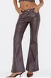 Джинси PrettyLittleThing CNJ9761 34 коричневий - зображення 2