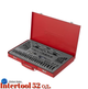 Набор метчиков и плашек Intertool M3 x 4 x 5 x 6 x 7 x 8 x 10 x 12 (52ед) (SD-8052) - изображение 1
