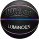 Мяч баскетбольный Wilson Luminous Bskt Iridescent Size 7 Black (WTB2027XB07) - изображение 1