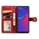Чехол-книжка GETMAN Gallant (PU) кожаный для ZTE Blade V2020 Smart Красный - изображение 3