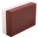 Блок для йоги двухцветный BLOOM YOGA BRICK Коричневый-белый LB7041 - изображение 2
