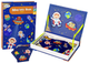 Магнітна головоломка у формі книжки LEAN Toys Космос, картки і магніти (5905214975388) - зображення 1