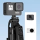 Монопод-трипод, штатив 1.8 м для телефона, Gopro, камеры с пультом A17 Long |Bluetooth, 1.8М| Черный - изображение 7