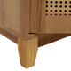 Komoda HOMLA NOTTO z rattanem 74 x 35 x 86 cm (5904183849676) - obraz 10