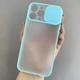 Чехол TOTU Slide Camera Matt Case для Apple iPhone 13 Pro Mint - изображение 2
