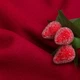 Ткань пальтовая Дакота однотонная светлая вишня - изображение 3