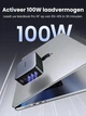 Зарядний пристрій UGREEN Nexode 100W GaN Fast Charger (x563), 5-Port, мережевий, PD3.0, QC4.0, USB 4C1A - зображення 2