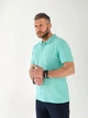 Чоловіча бавовняна футболка-поло Uaclothes S Ментоловий (like33234-134481351) - зображення 3
