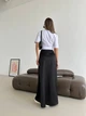 Жіноча шовкова максі спідниця Uaclothes 46-48 Чорний (like33288-135041350) - изображение 4