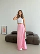 Жіноча шовкова максі спідниця Uaclothes 46-48 Рожевий (like33286-135021350) - изображение 1