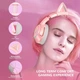 Игровые наушники Onikuma K9X Pro с кошачьими ушками, микрофоном и LED-подсветкой Наушники для стриминга Розовый - изображение 3